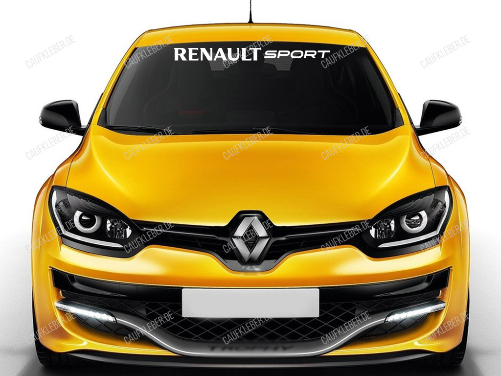 Renault Sport Aufkleber für Windschutzscheibe 