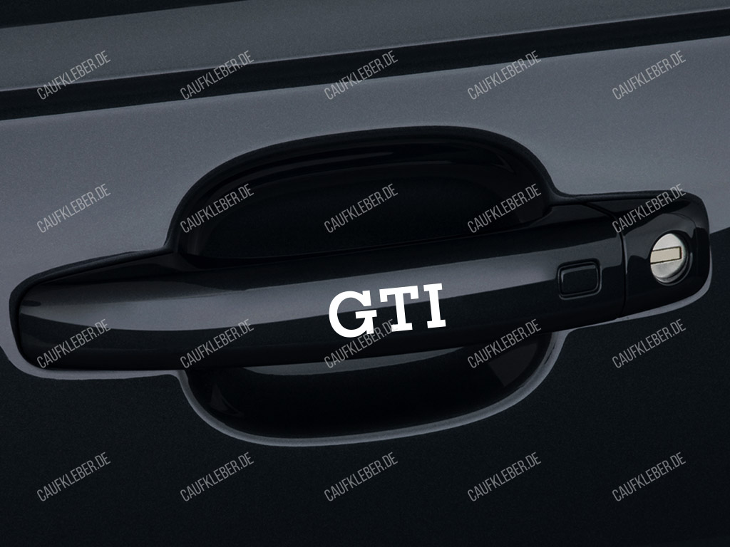 Volkswagen GTI Aufkleber für Türverkleidung 