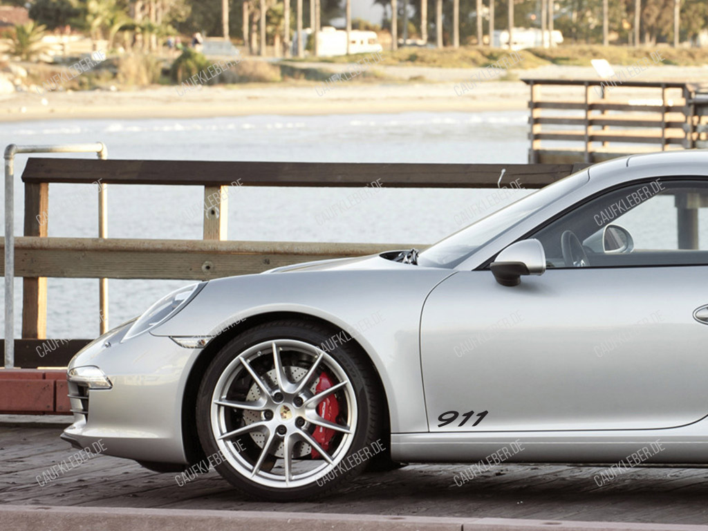 Auto aufkleber FÜR Porsche 911 haube aufkleber seite rock körper