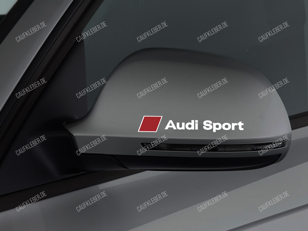 Audi Sport Aufkleber für Außenspiegel 