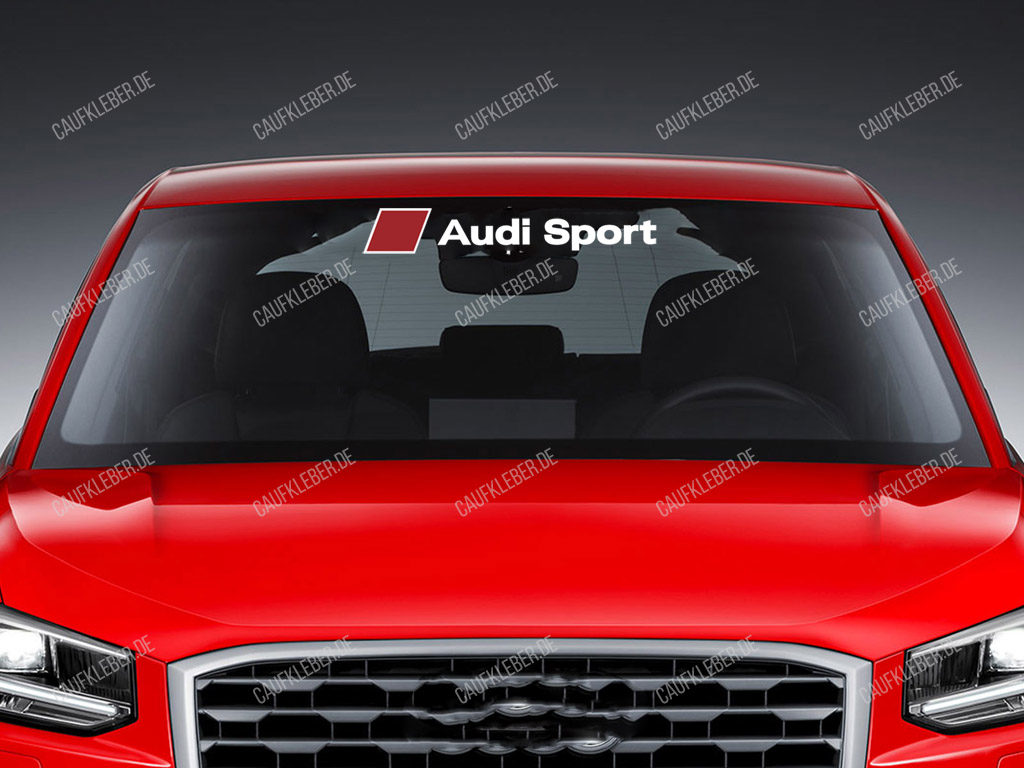 Audi Sport Aufkleber für Windschutzscheibe 