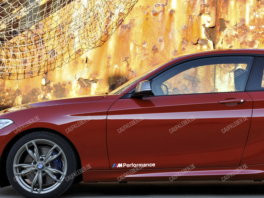 BMW M Performance Aufkleber für Türen 