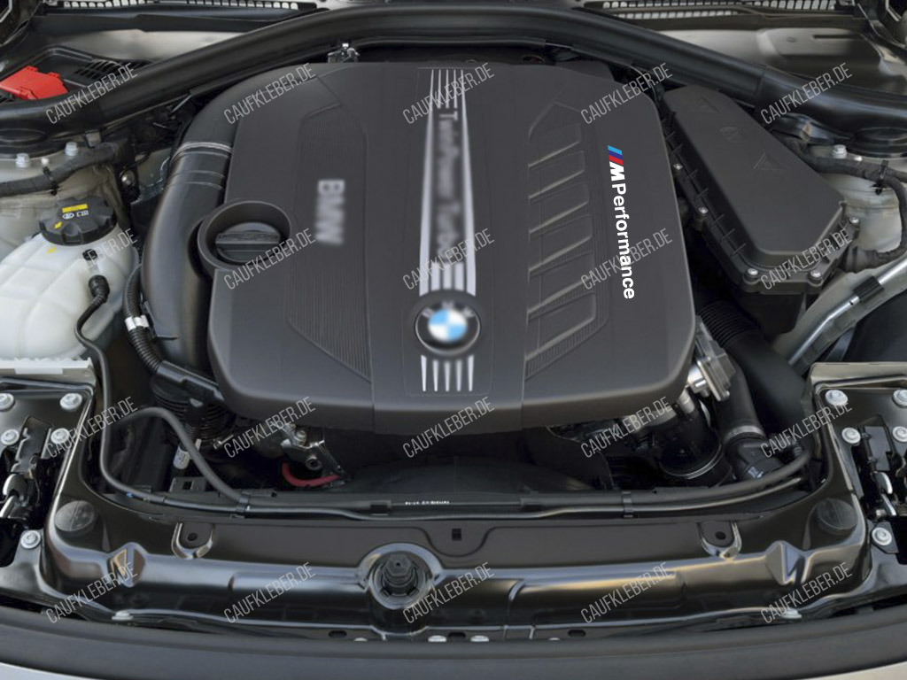 BMW M Performance Aufkleber für Motorhaube