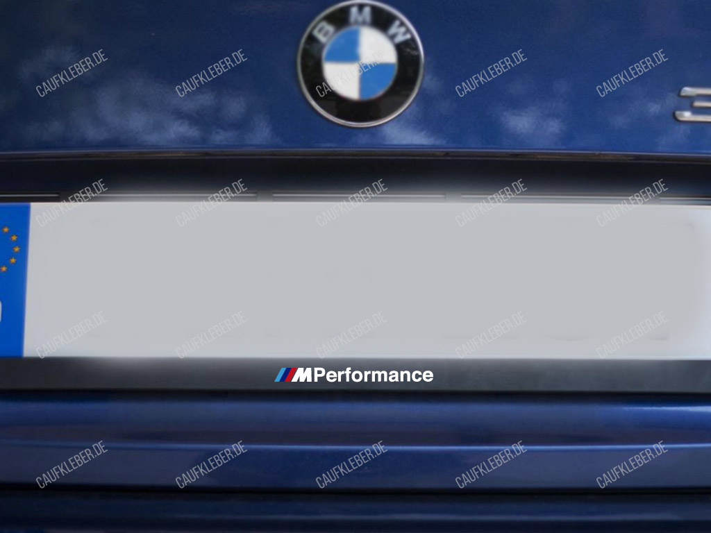 BMW KENNZEICHENHALTER M Performance EUR 10,50 - PicClick DE