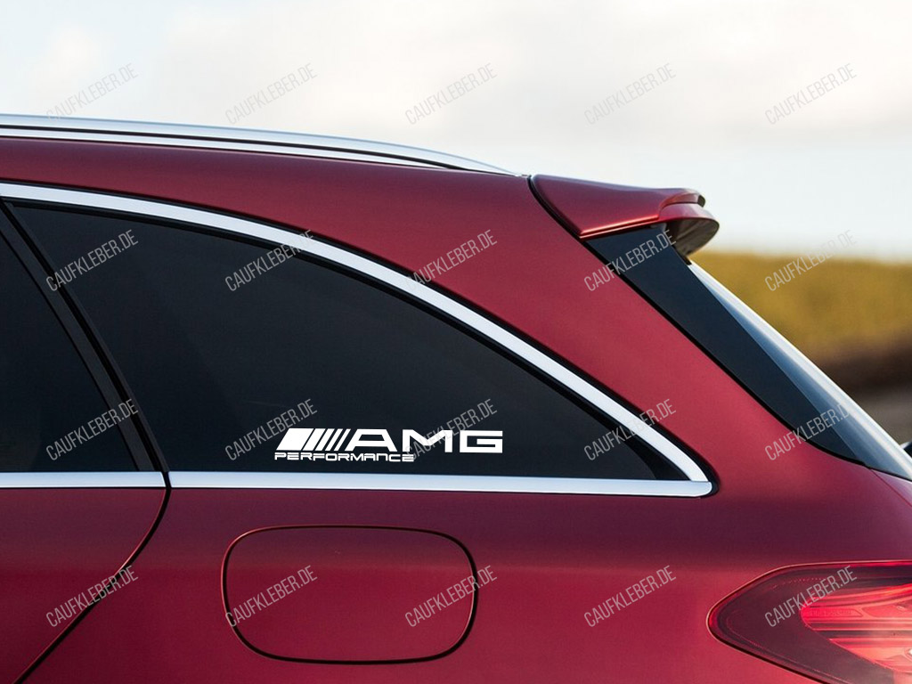 Mercedes-Benz AMG Performance Aufkleber für Seitenfenster