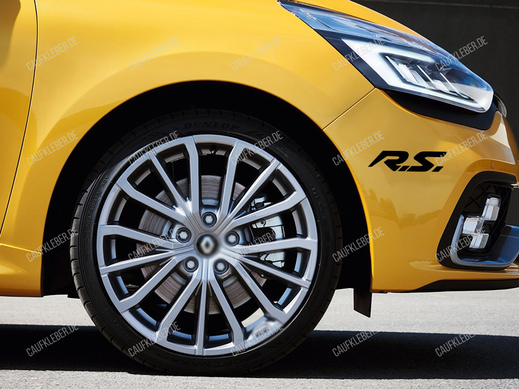 Renault RS Aufkleber für Frontstoßstange