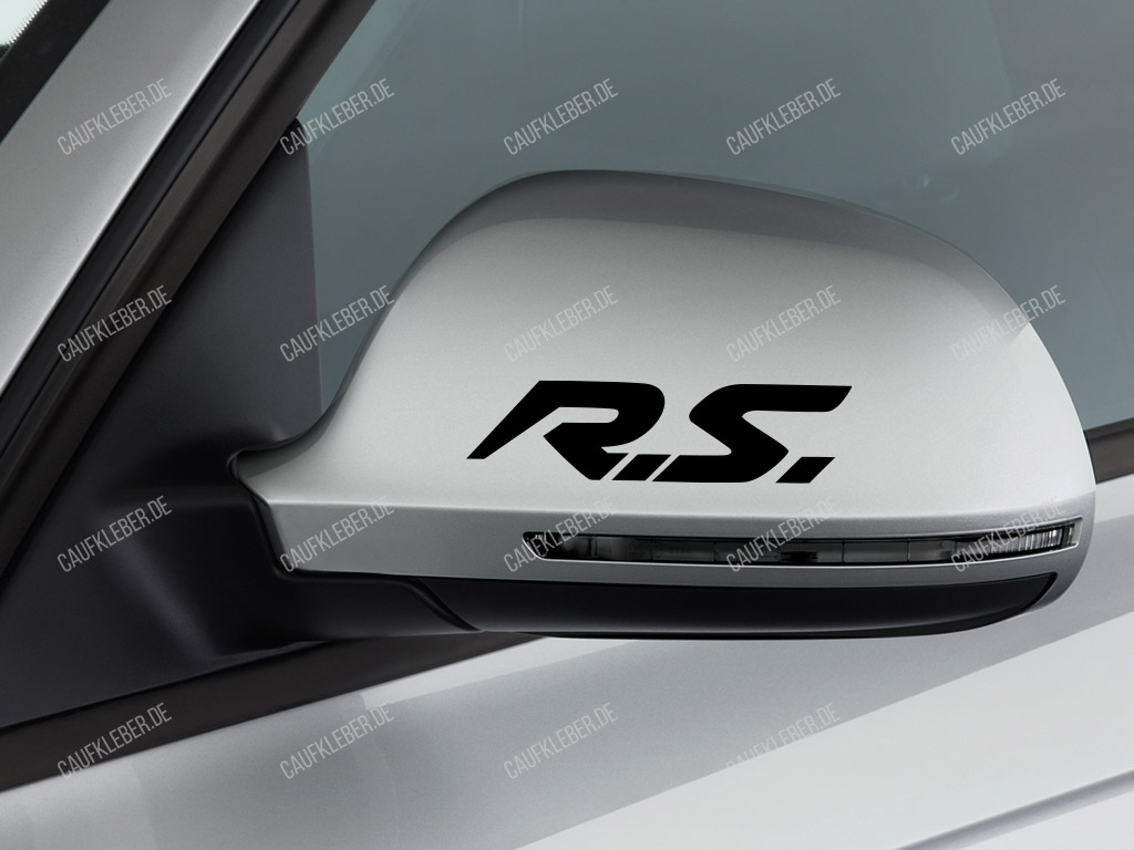 Renault RS Aufkleber für Außenspiegel