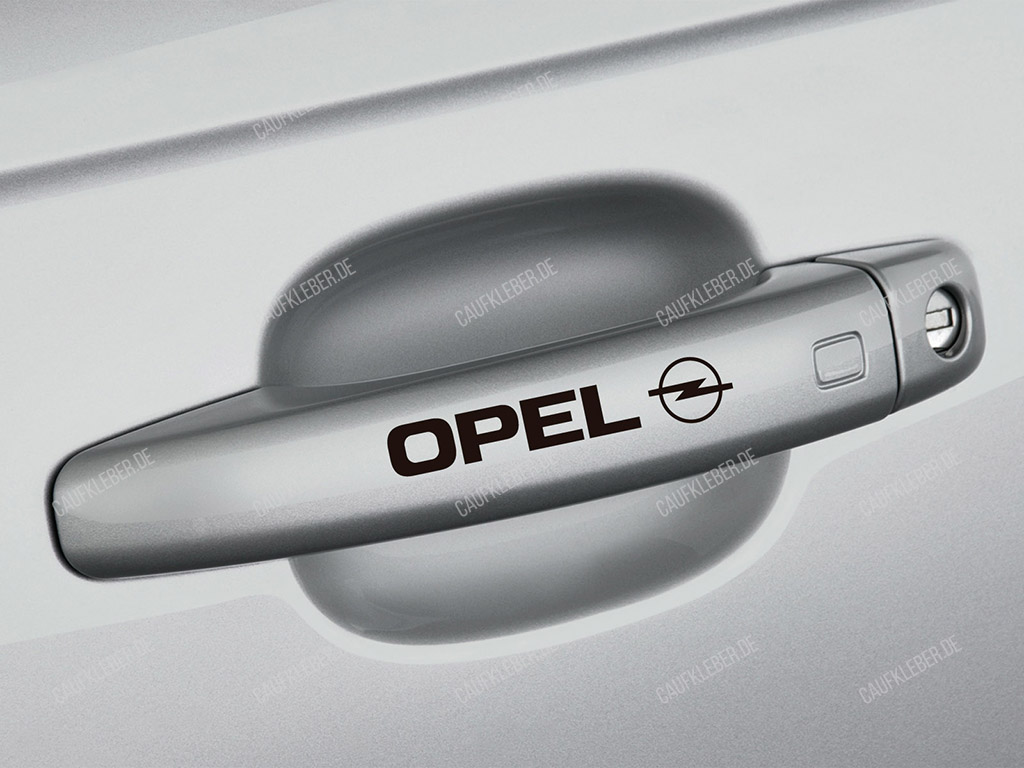 Opel Aufkleber für Türgriffe 